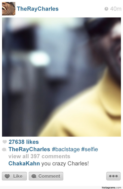 Histagram Ray Charles