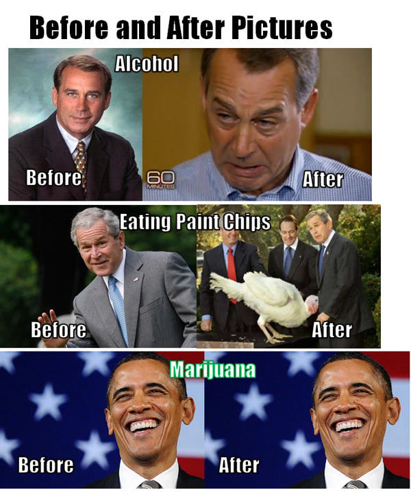 Weed Memes Before After